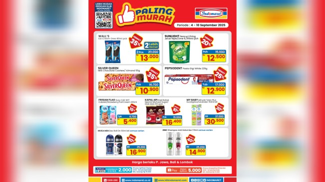 Promo 4 hari di Indomaret. [Instagram]
